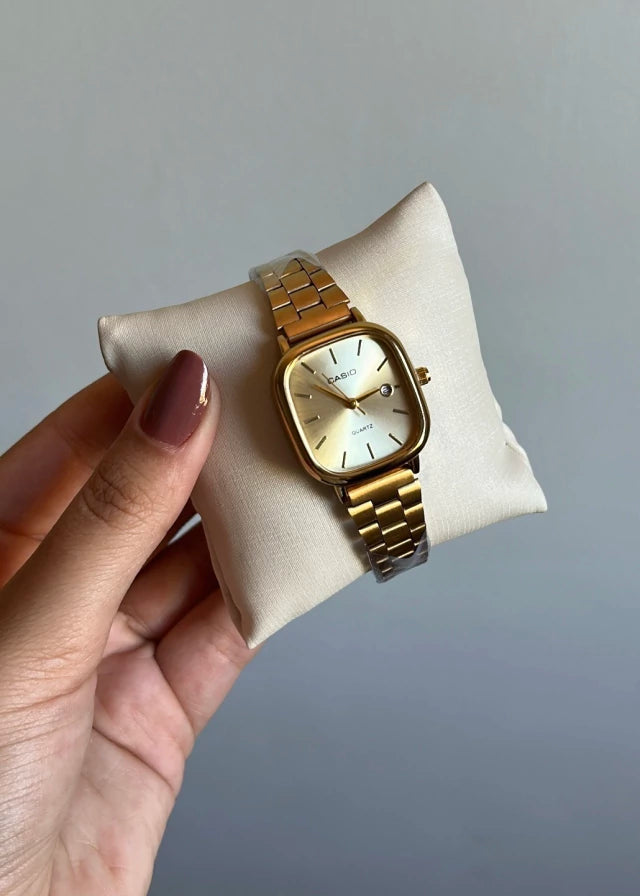 RELÓGIO CÁSSIO OURO P