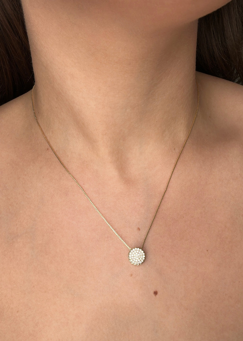 COLAR REDONDO CRAVEJADO