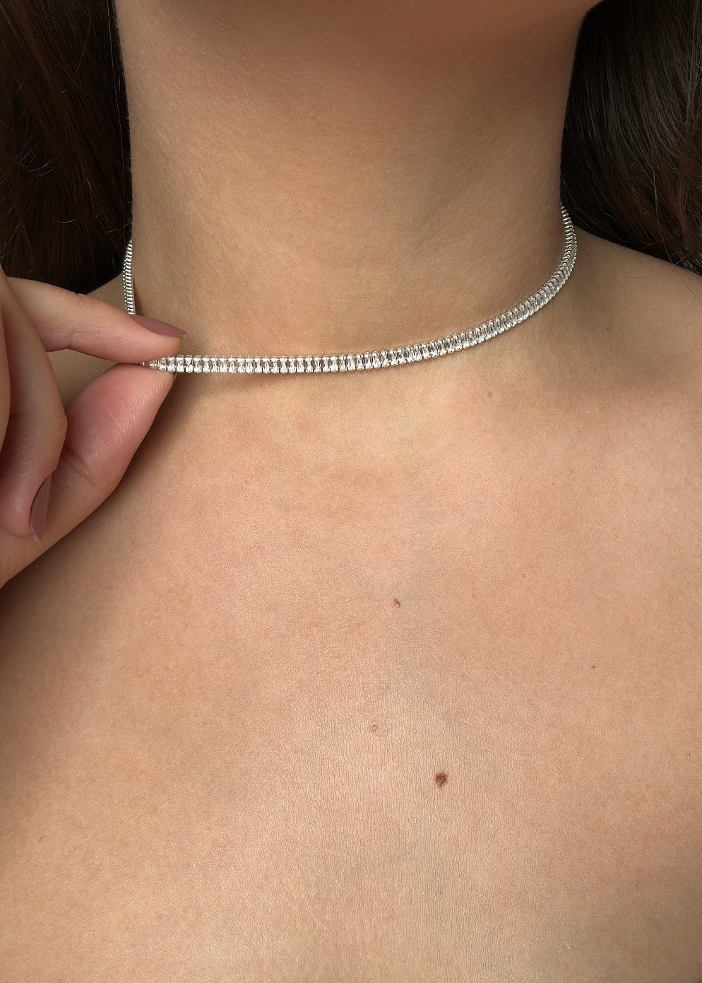 CHOKER RIVIERA BAQUETE