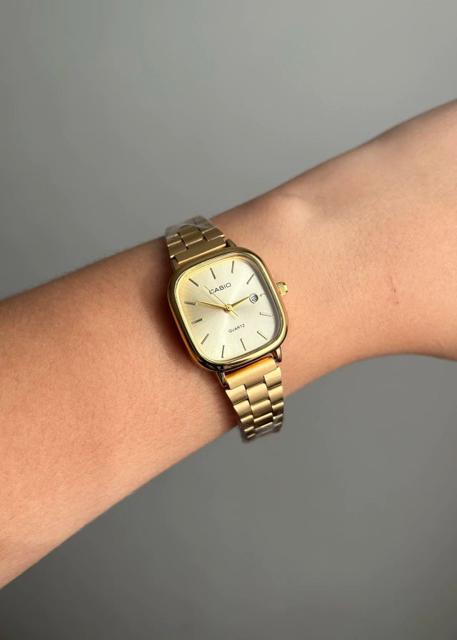 RELÓGIO CÁSSIO OURO P